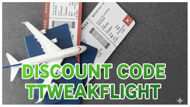 Discount Code ttweakflight